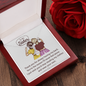 Alluring Beauty Pendant Necklace - To My Sister