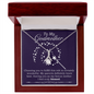 To My Godmother Bonus Mom - Alluring Beauty Pendant Necklace