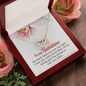 Interlocking Hearts Pendant Necklace - To My Sunshine