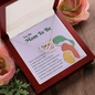 Interlocking Hearts Pendant Necklace - Mom To Be