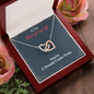 Interlocking Hearts Pendant Necklace - Love Of My life