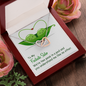 Interlocking Hearts Pendant Necklace - Fantastic Sister