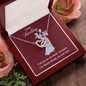 Interlocking Hearts Pendant Necklace - Dear Darling