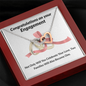 Interlocking Hearts Pendant Necklace - Celebrate Engagement
