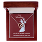 Interlocking Hearts Pendant Necklace - Dear Darling