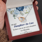 Interlocking Hearts Pendant Necklace - Daughter In Law