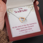 Interlocking Hearts Pendant Necklace - To My Soulmate