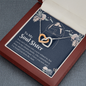 Interlocking Hearts Pendant Necklace - Soul Sister