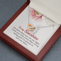Interlocking Hearts Pendant Necklace - To My Sunshine