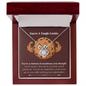 Love Knot Pendant Necklace - Tough Cookie