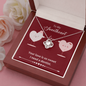 Love Knot Pendant Necklace - Sweetheart