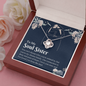 Love Knot Pendant Necklace - To My Soul Sister