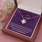 Love Knot Pendant Necklace - To My Coach