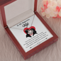 Love Knot Pendant Necklace - To My Supportive Wife