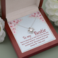 Love Knot Pendant Necklace - To My Bestie