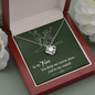 Love Knot Pendant Necklace - To My Fire