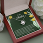 Love Knot Pendant Necklace - To My Mentor