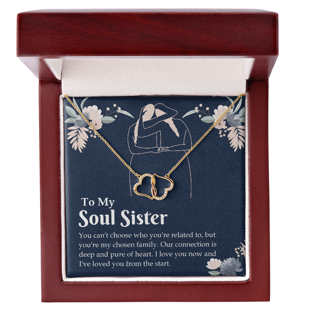 Everlasting Love Pendant Necklace - To My Soul Sister