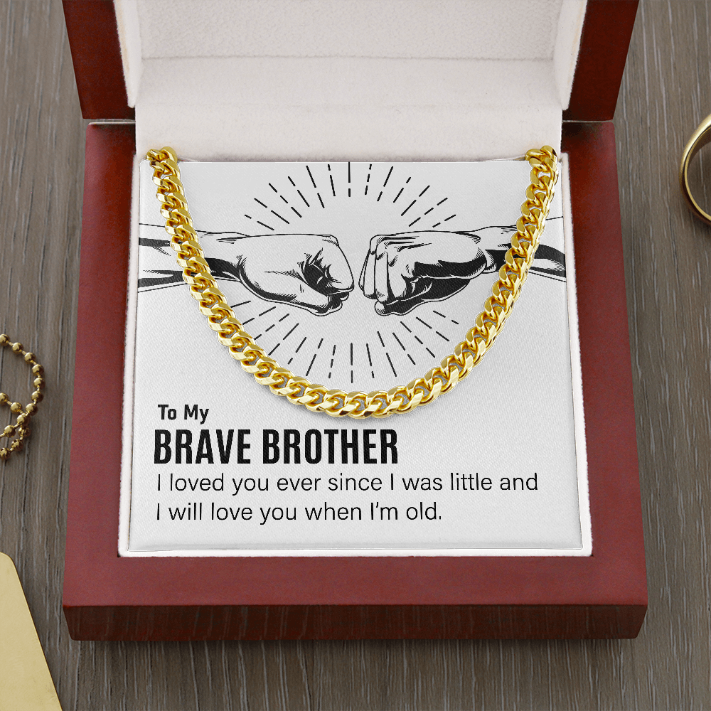 Cuban Link Chain Necklace - Brave Brother