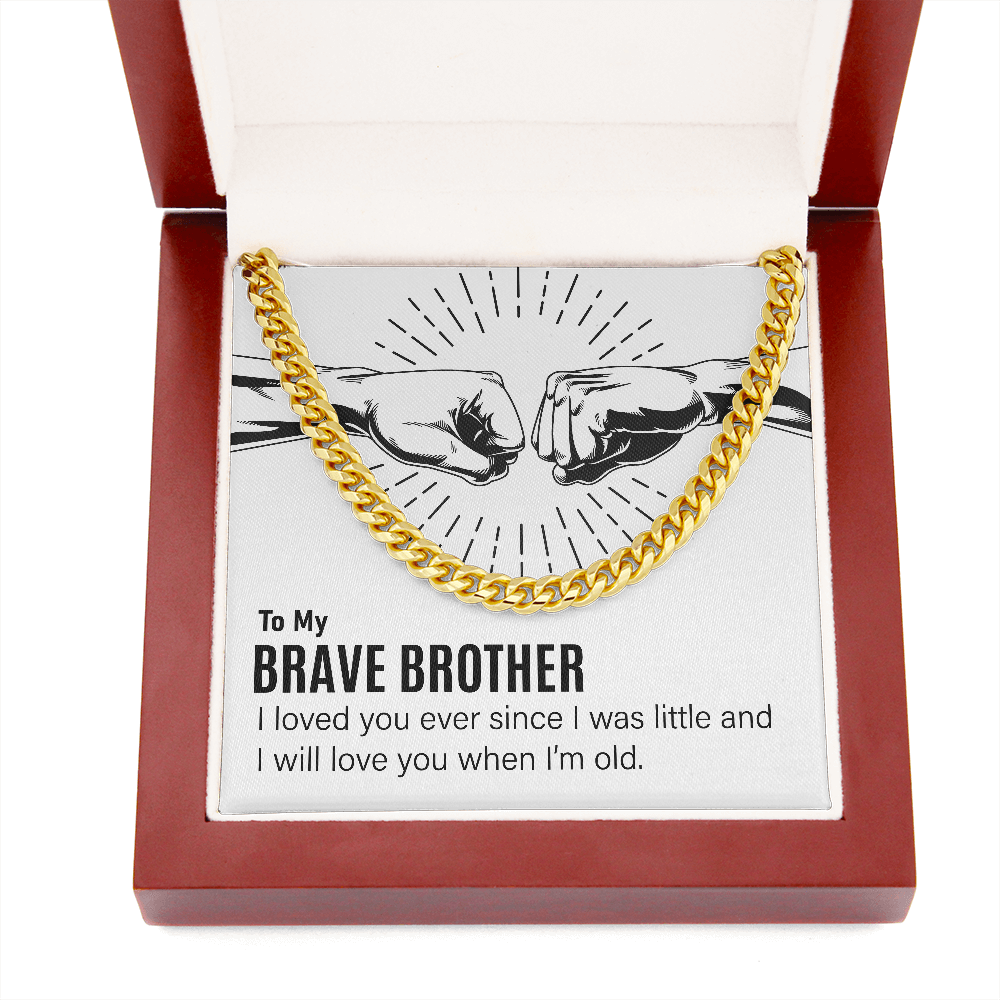 Cuban Link Chain Necklace - Brave Brother