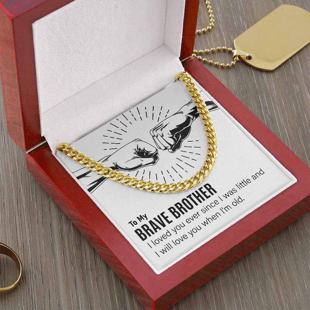 Cuban Link Chain Necklace - Brave Brother