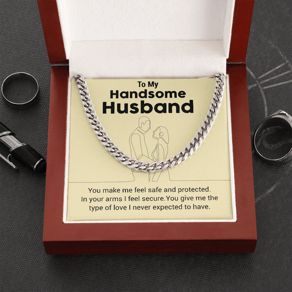 Cuban Link Chain Necklace - Handsome Husband