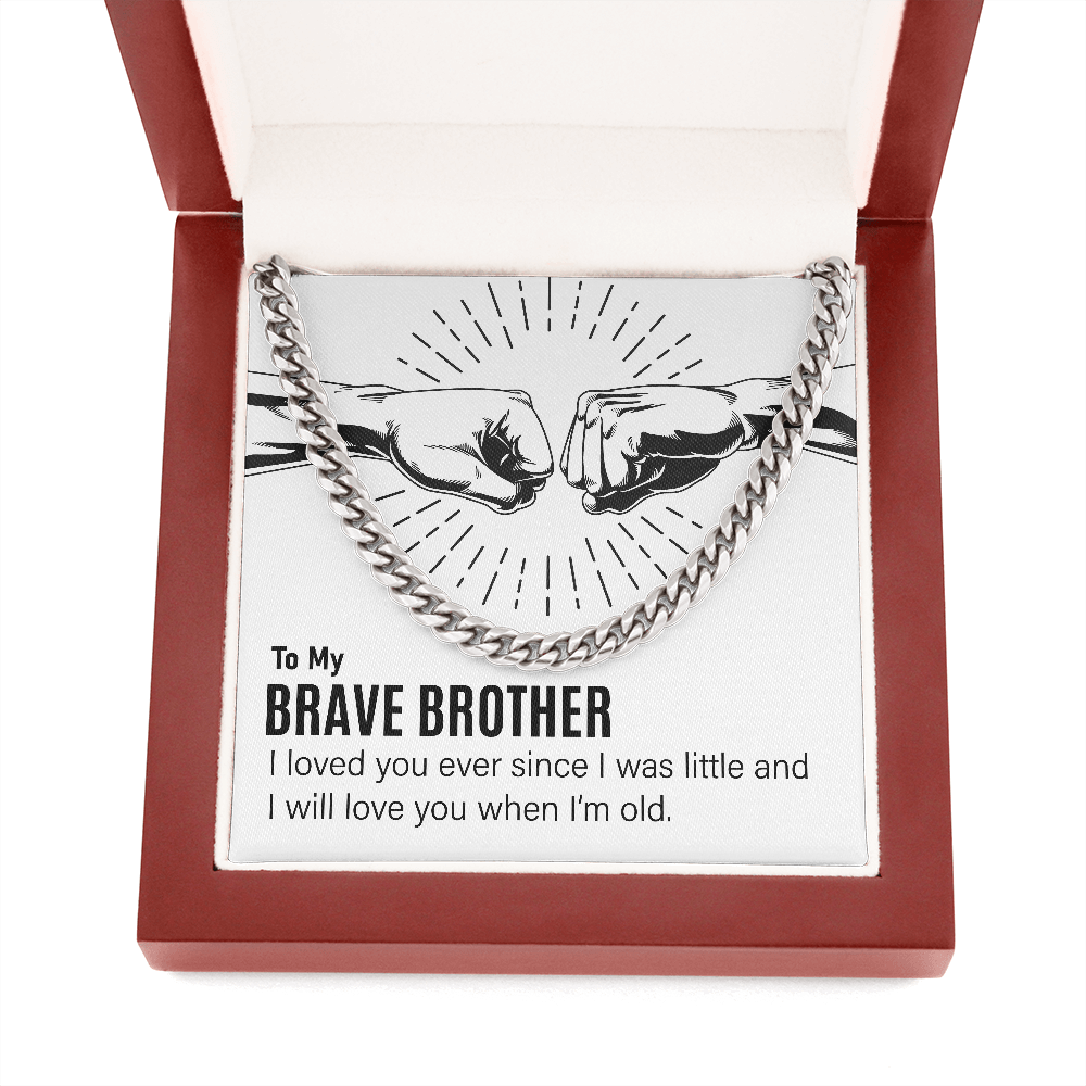 Cuban Link Chain Necklace - Brave Brother