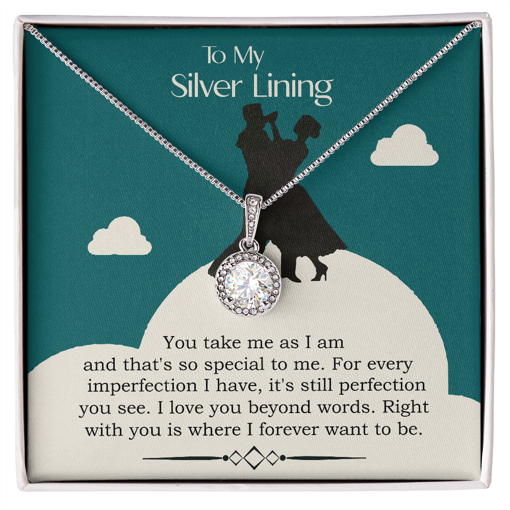 Eternal Hope Pendant Necklace - Silver Lining