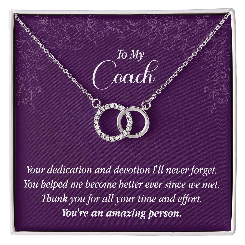 Perfect Pair Pendant Necklace - To My Coach