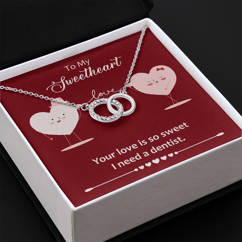 Perfect Pair Pendant Necklace - Sweetheart