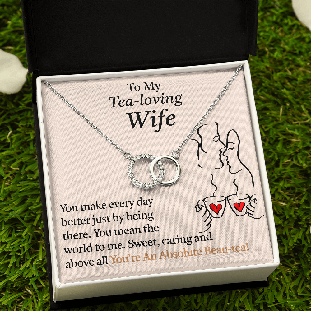 Perfect Pair Pendant Necklace - Tea Loving Wife