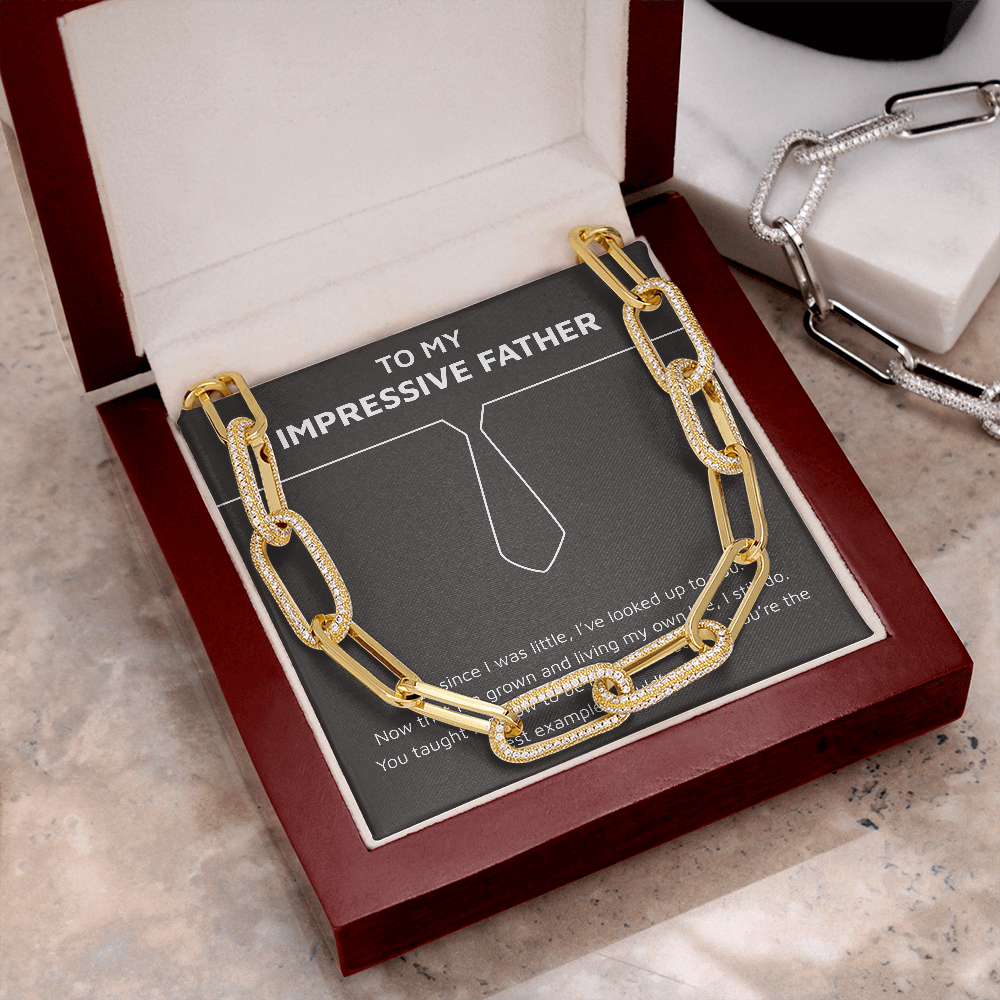 Forever Linked Necklace - Father