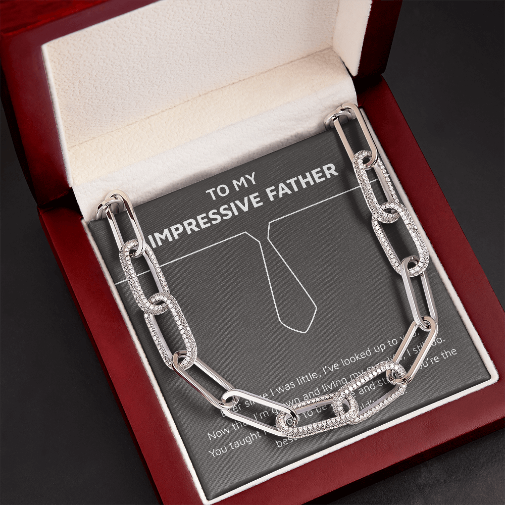 Forever Linked Necklace - Father