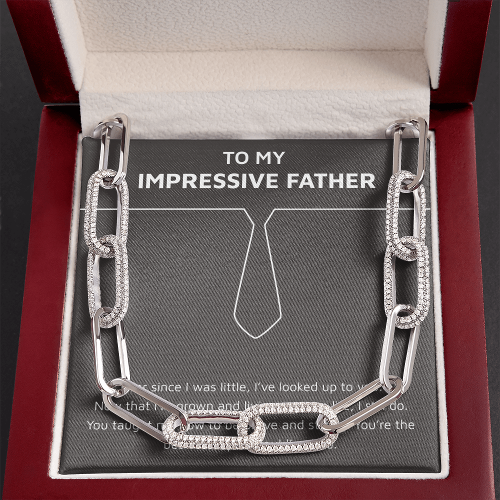 Forever Linked Necklace - Father