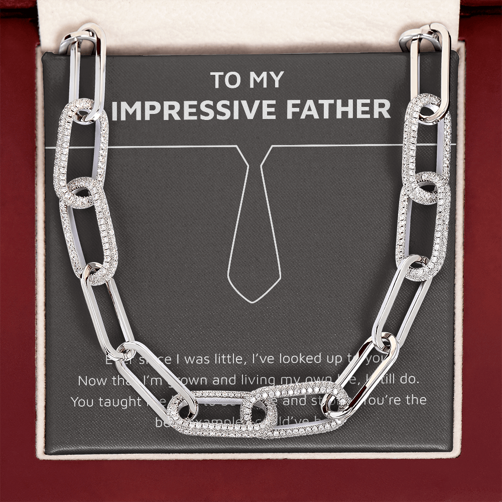 Forever Linked Necklace - Father