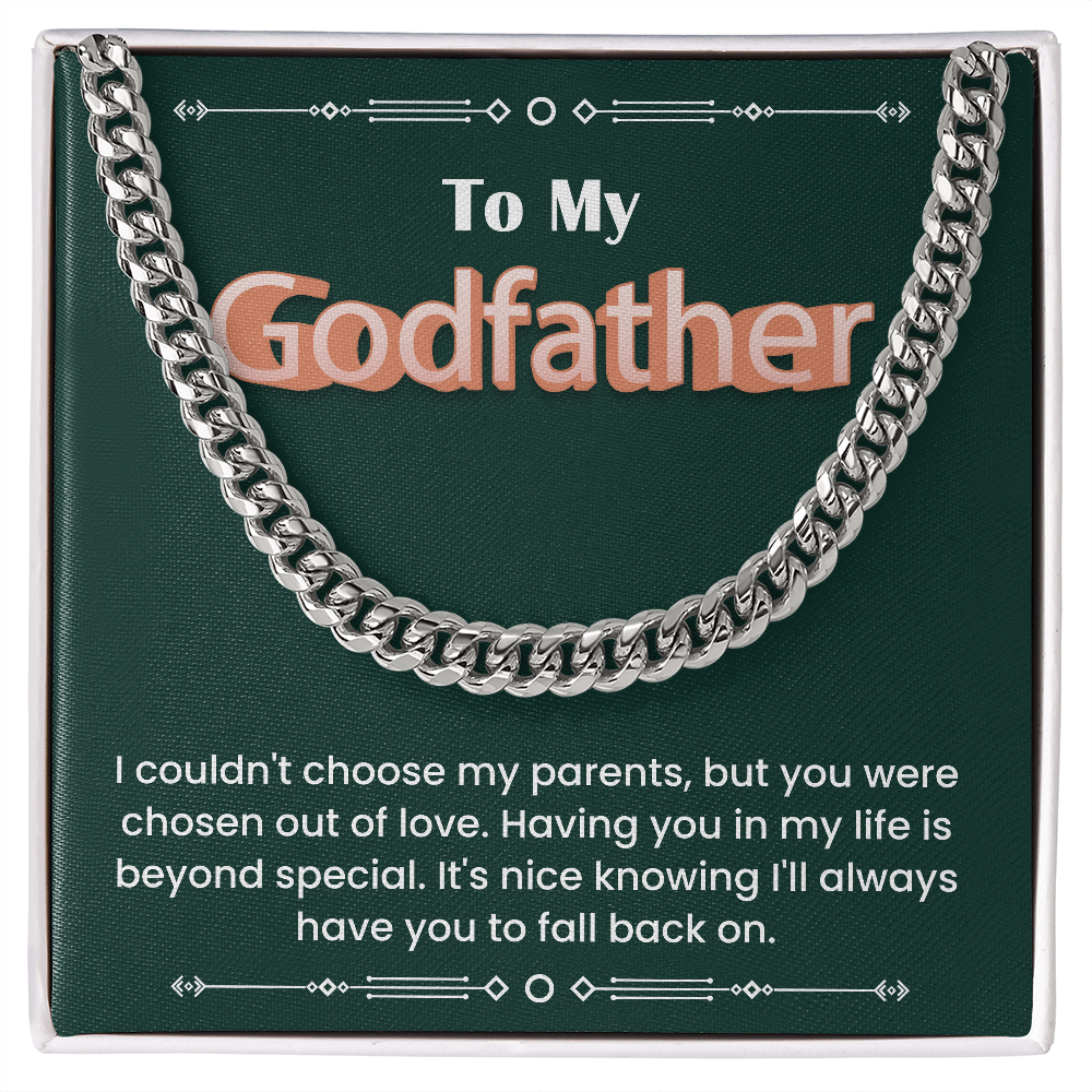 Cuban Link Chain - To My Godfather