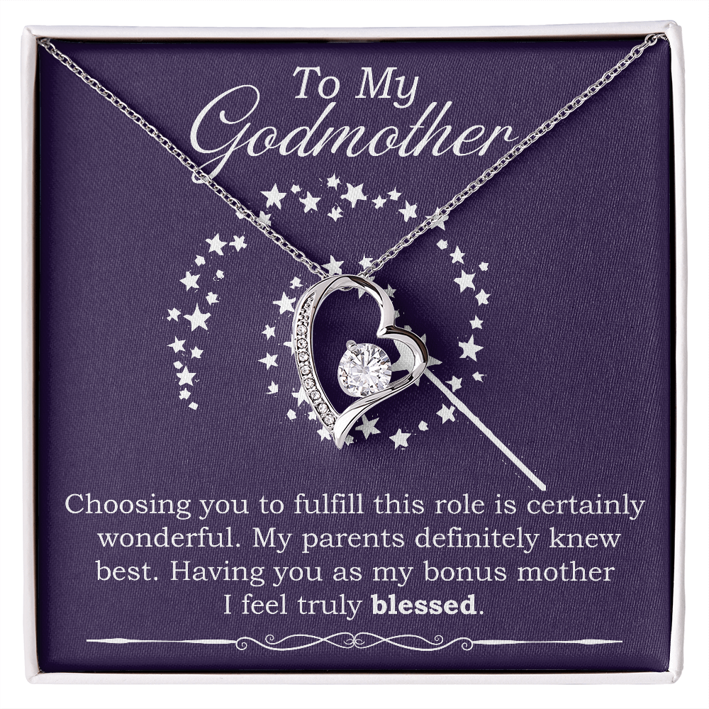 Forever Love Pendant Necklace - Godmother