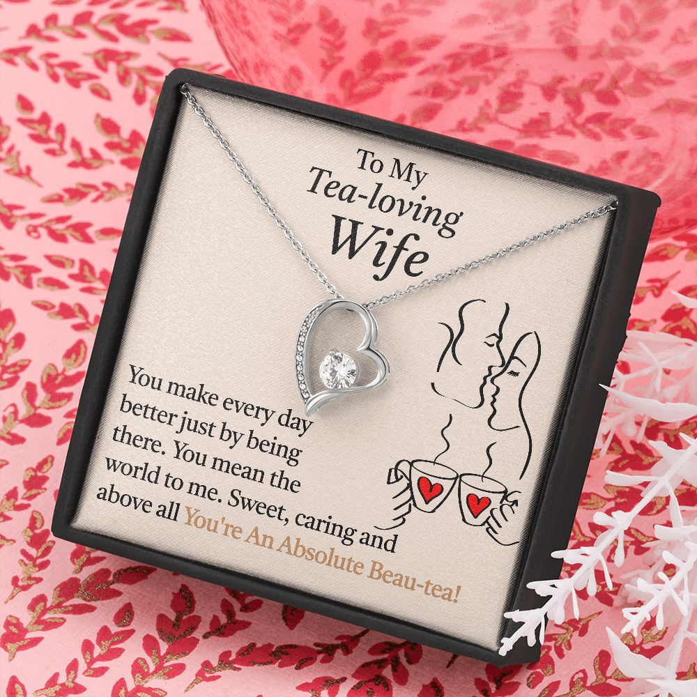 Forever Love Pendant Necklace - Tea Loving Wife