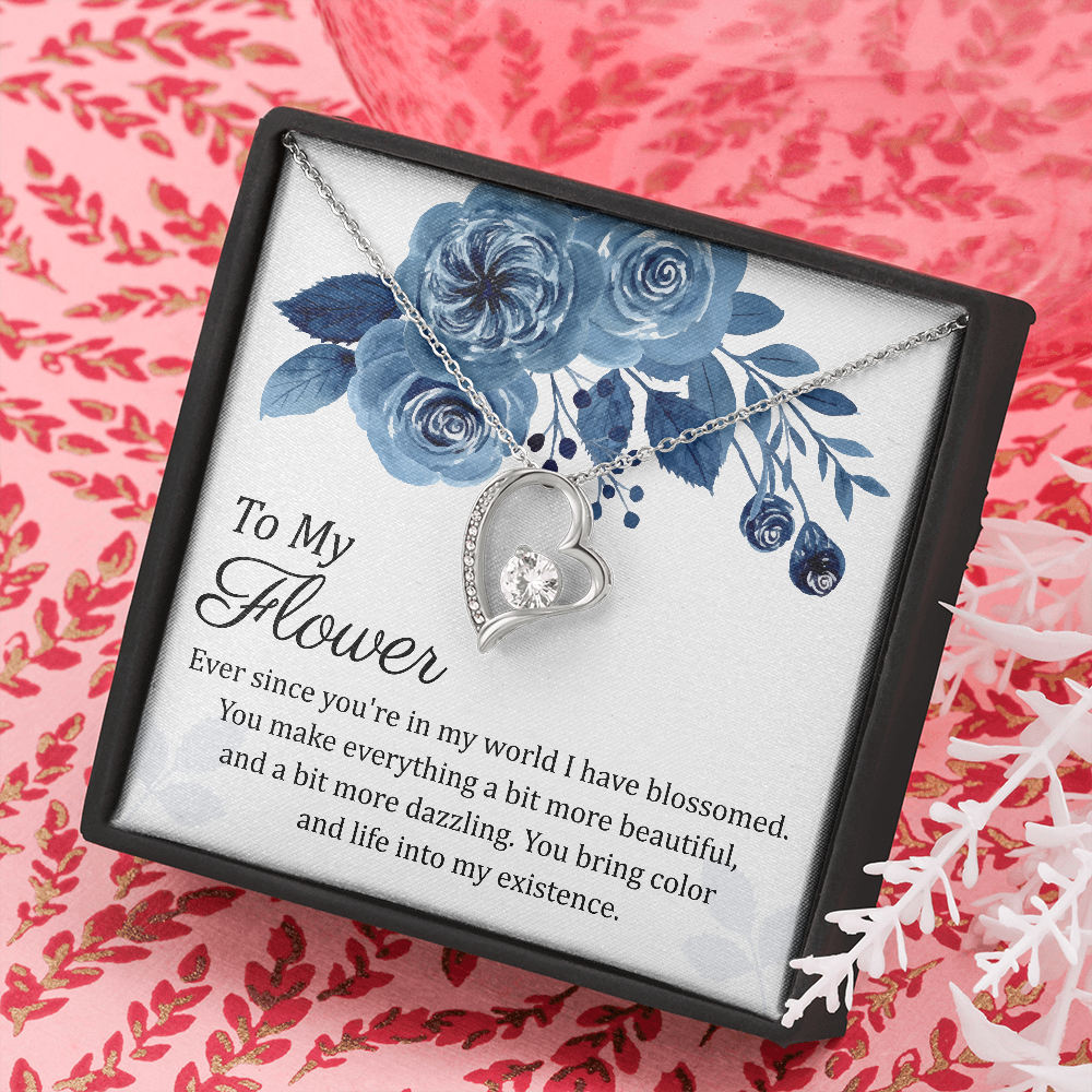 Lucky In Love Pendant Necklace - To My Flower