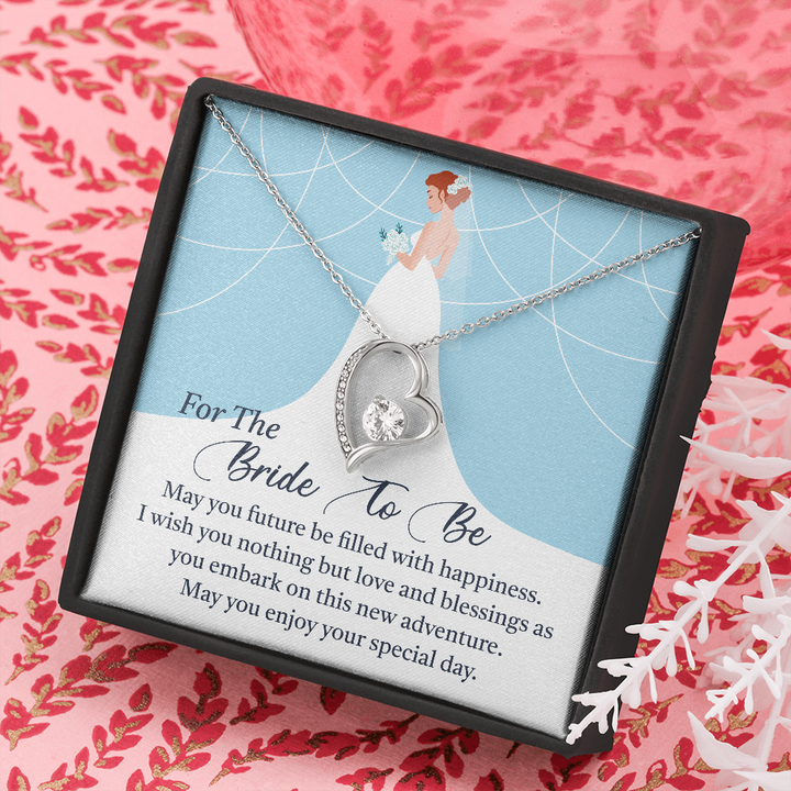 Forever Love Pendant Necklace - Bride to Be