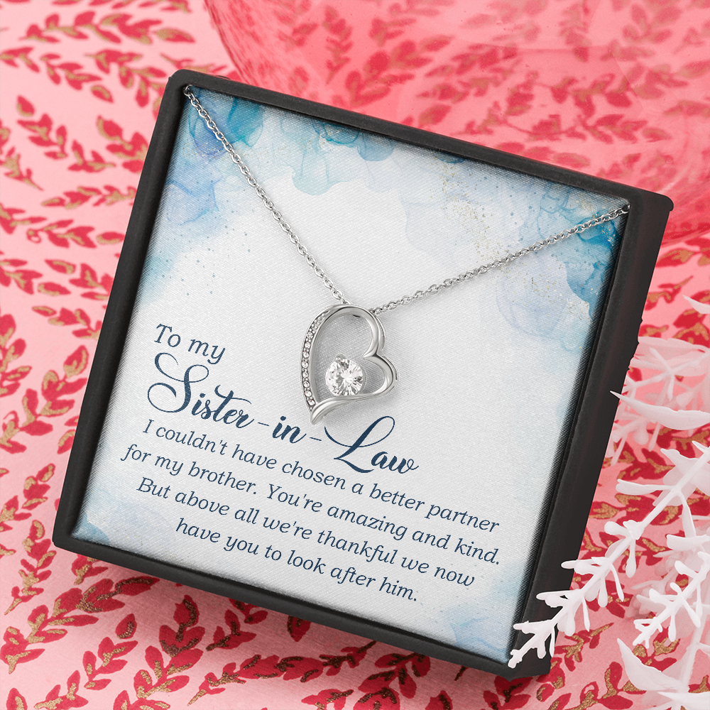 Forever Love Pendant Necklace - Sister-In-Law