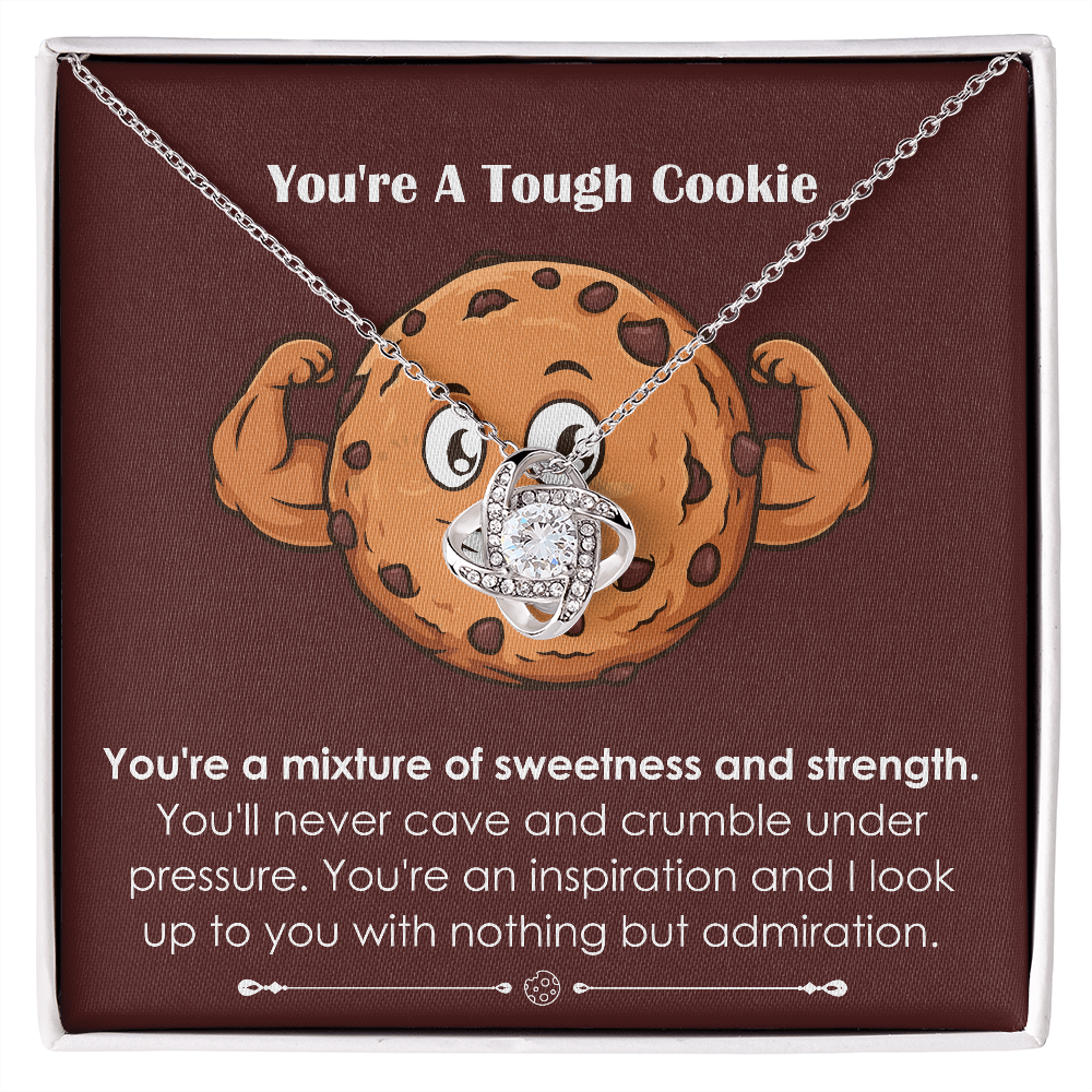 Love Knot Pendant Necklace - Tough Cookie