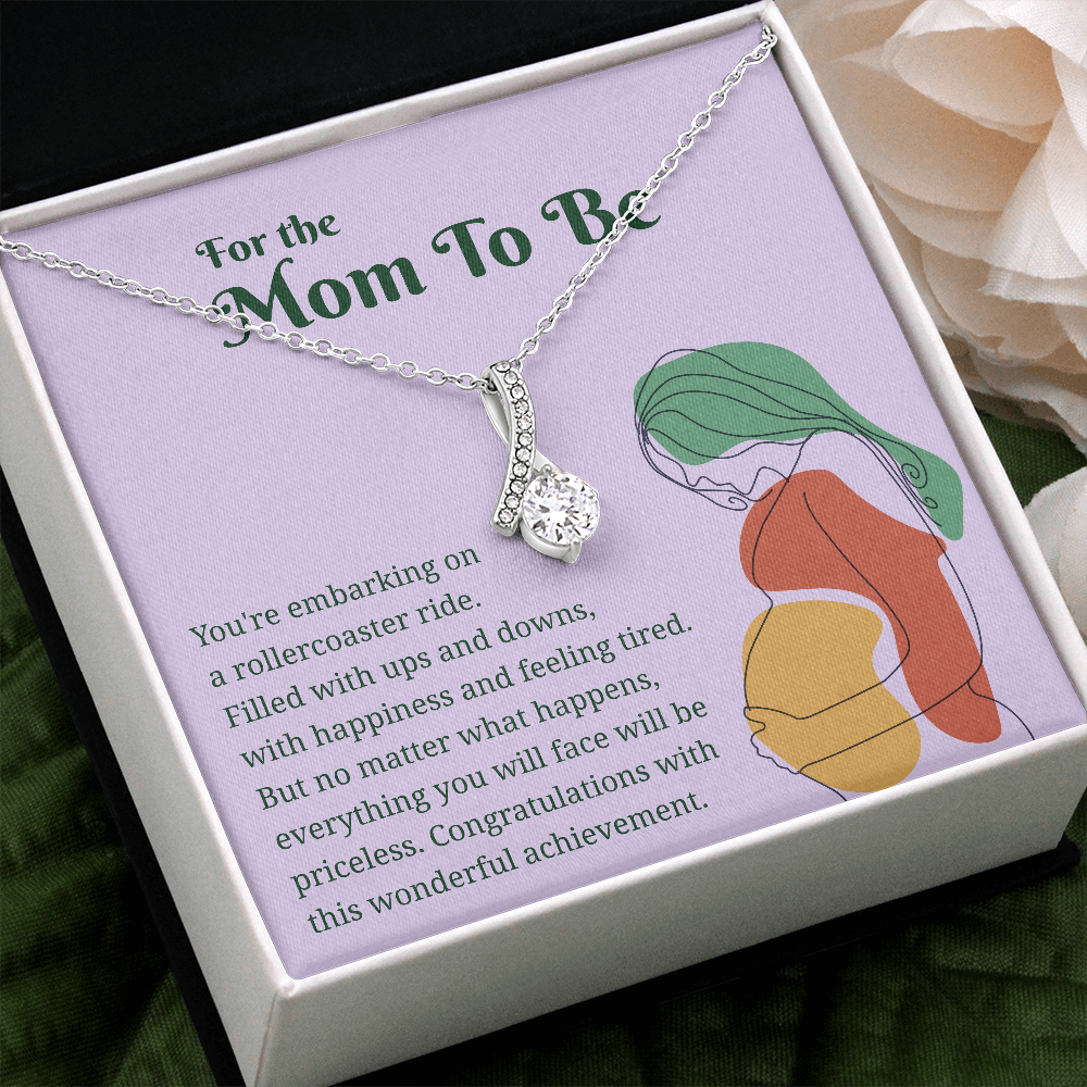 Alluring Beauty Pendant Necklace - Mom To Be