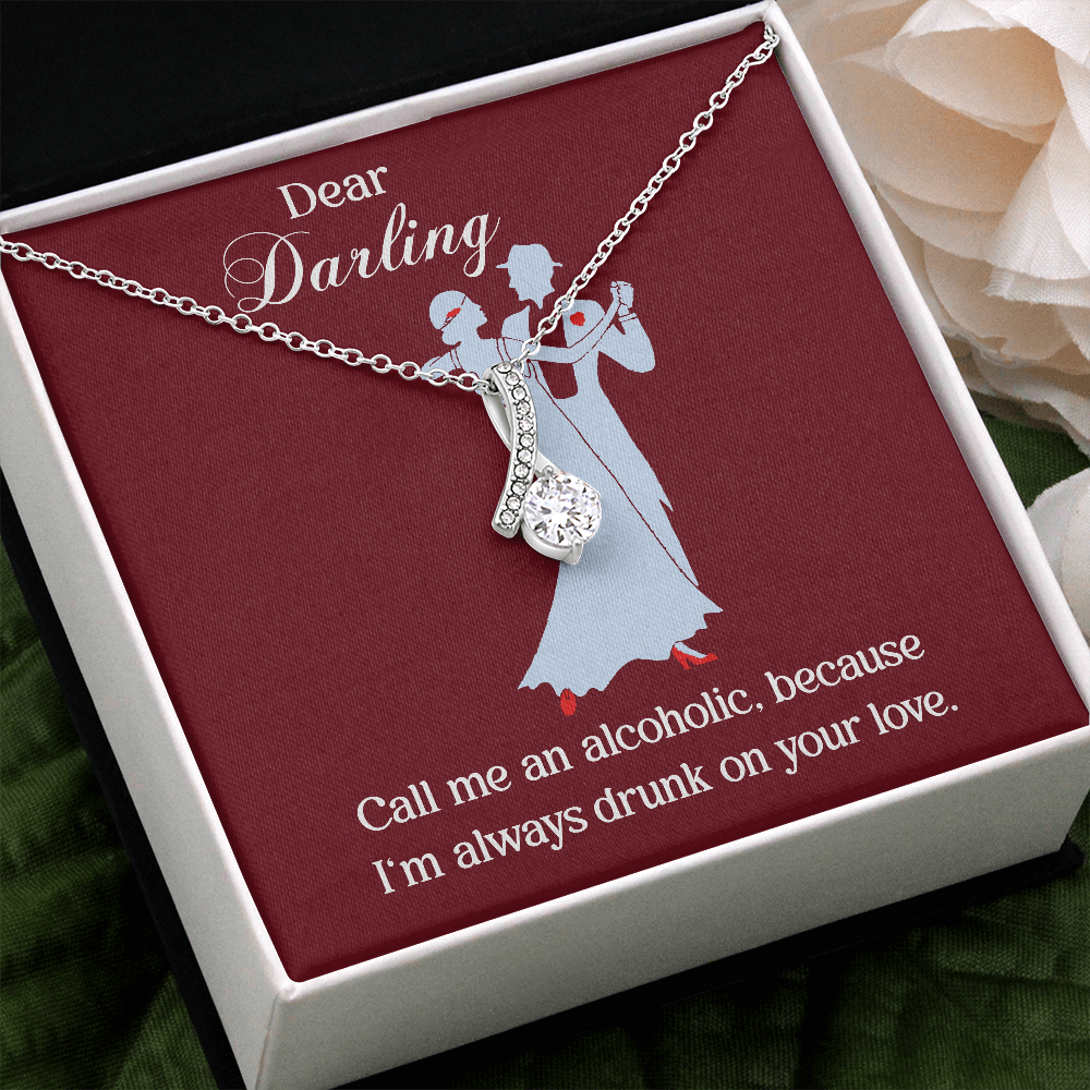Dear Darling - Drunk On Love - Alluring Beauty Pendant Necklace