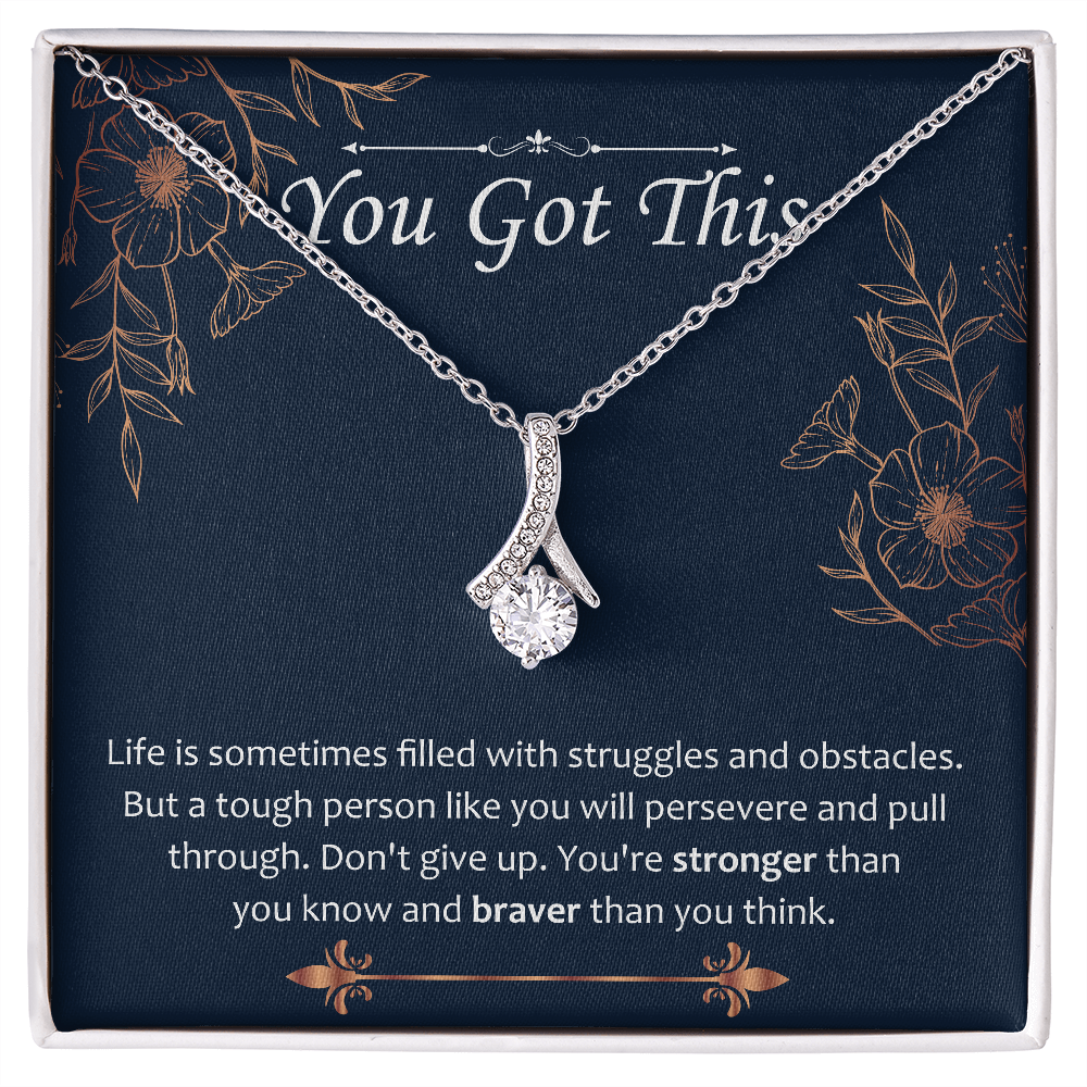 Alluring Beauty Pendant Necklace - You Got This