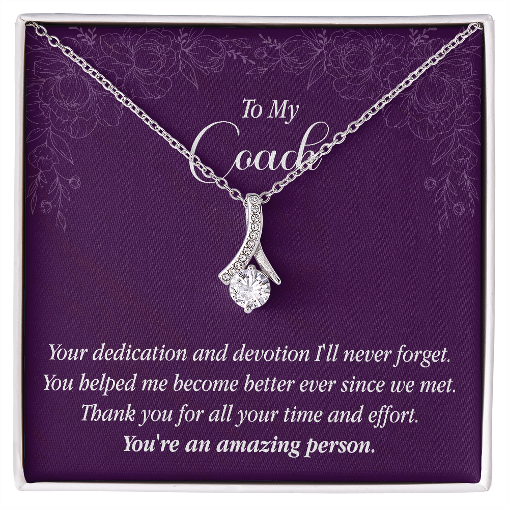 Alluring Beauty Pendant Necklace - To My Coach